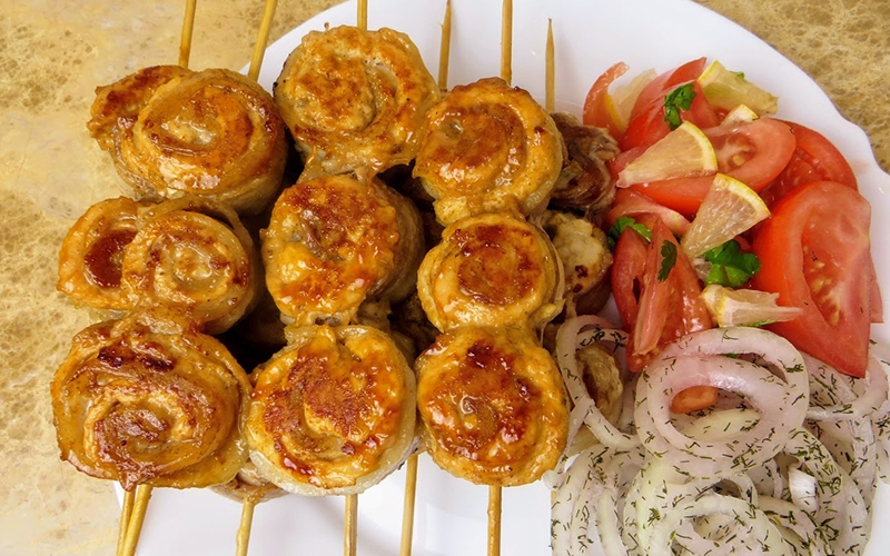 Мясные шашлычки
