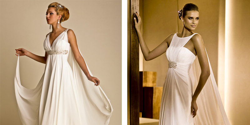 греческое свадебное платье, невеста