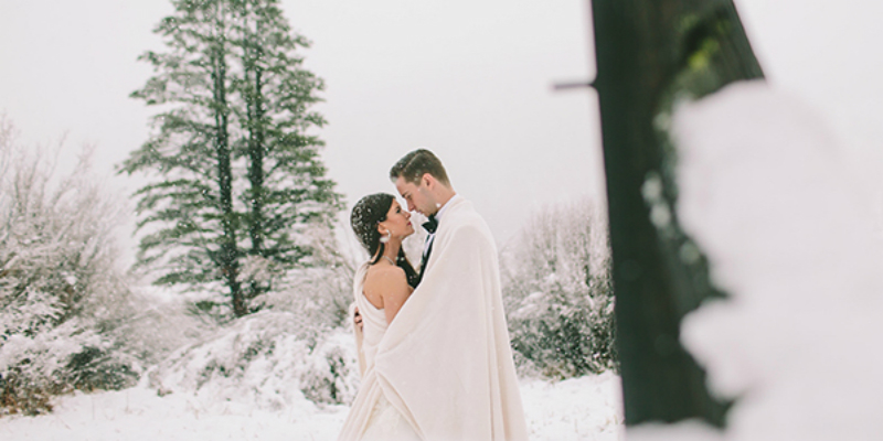 свадьба, зима, жених, невеста, фотосессия