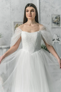 5541 Платье свадебное
