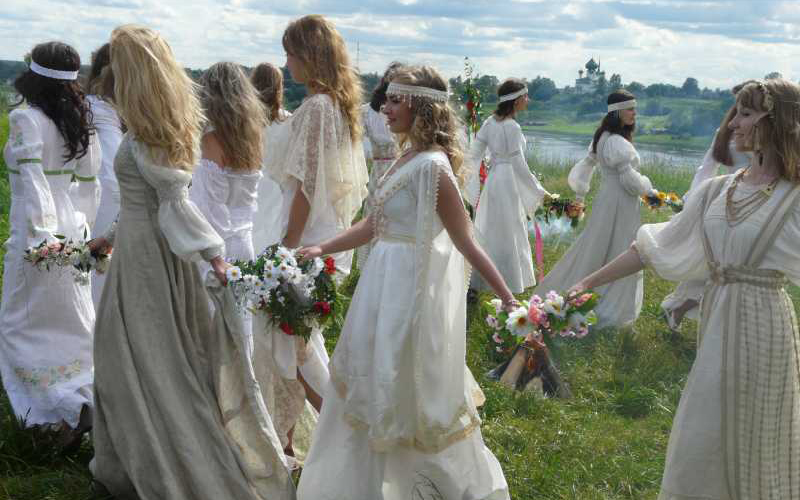 Букеты на русских свадьбах