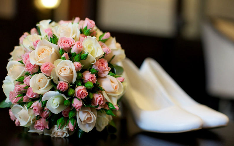 Букет невесты из роз