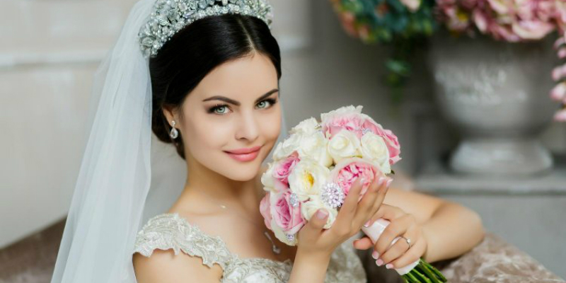 невеста, фата, свадебное платье, образ