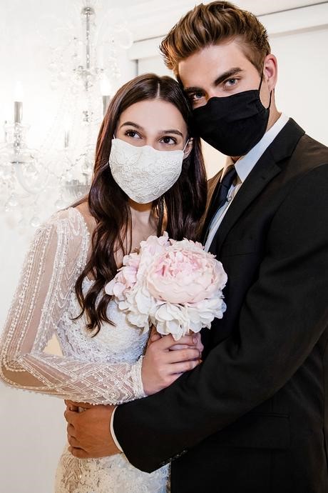 Защитная маска на свадьбу