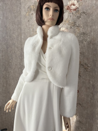 FF-081S Шубка норка, рукав длинный, синтепон