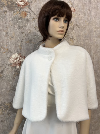 K-123S Кейп короткий, альпака, синтепон