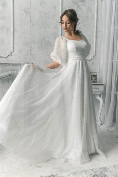 5529 Платье блеск 