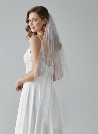 FS-65 Фата 100 см, жемчуг россыпь